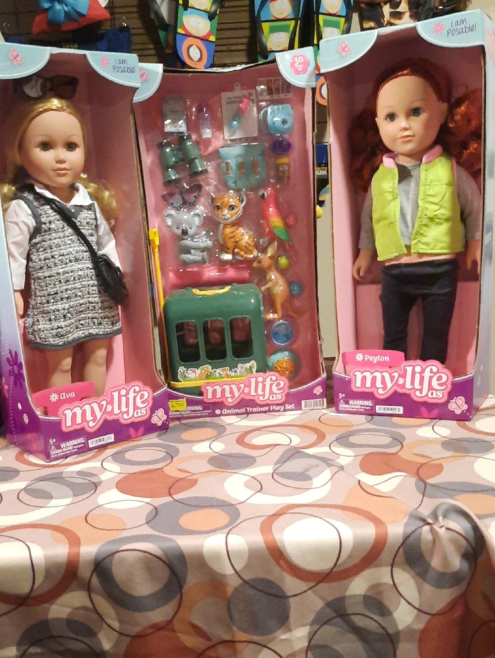 My Life As Bundle Ava, Peyton & Animal Trainer Play Set
